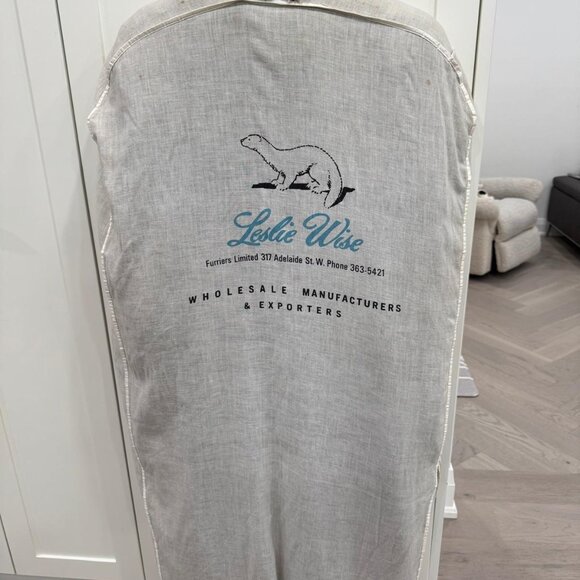 Full-Length Dark Mahogany Mink (Leslie Wise, 1960s) - Picture 3 of 3